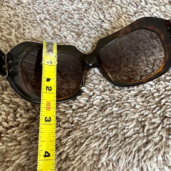 Yves Saint Laurent Women\'s Oversized Tortoise Frame RX Sunglasses 6376 main image 10